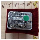Moor Mans 100 Year Anniversary Buckle