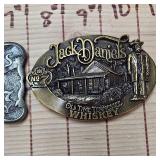 2 Jack Daniels Belt Buckles