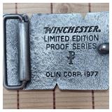 1977 Limited Edition Winchester/Western Belt Buckles