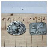 Ames Tools and Ez Liner Belt Buckles
