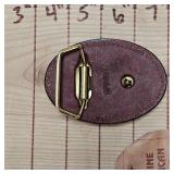 2 Limited Edition Snap-On Belt Buckles