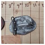 2 Limited Edition Snap-On Belt Buckles