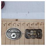 Cenex and FleetRite Belt Buckles
