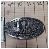 Kendall Oil Refineing and 1976 Olympics Belt Buckle