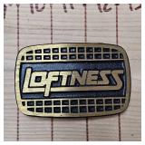 Loftness and 1985 Minnesota Belt Buckles