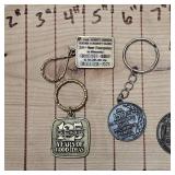 Collection of Ag MFG Key Chains