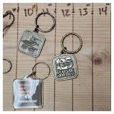 Collection of Ag MFG Key Chains