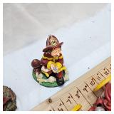 Vintage Cast Iron  Horses and Pumper Truck Wagon and Resin Statues/Misc