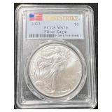 2023 AMERICAN SILVER EAGLE PCGS MS70