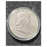 1960-D US FRANKLIN HALF DOLLAR IN AIRTITE