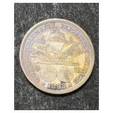 1893 US COLOMBIAN EXPO HALF DOLLAR