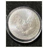 2016 AMERICAN SILVER EAGLE 1 TROY OZ .999 FINE SILVER IN AIRTITE