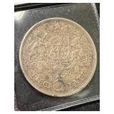 1929 LATIN 5 PIECI SILVER