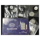7.5 GRAMS .999 FINE SILVER FRACTIONAL PIECES