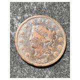1833 US LIBERTY HEAD LARGE CENT