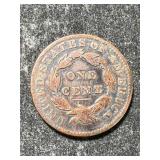 1833 US LIBERTY HEAD LARGE CENT