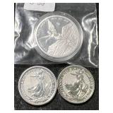 .75 TROY OZ .999 FINE SILVER FRACTIONAL PIECES
