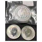 .75 TROY OZ .999 FINE SILVER FRACTIONAL PIECES