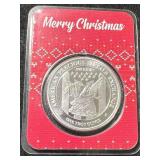 1 TROY OZ .999 FINE SILVER APMEX ROUND IN 