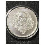 1 TROY OZ .999 FINE SILVER 2023 INTAGLIO ROUND IN AIRTITE