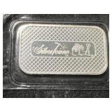 1 TROY OZ .999 FINE SILVER SILVERTOWNE BAR