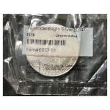 2010 AMERICAN SILVER EAGLE 1 TROY OZ .999 FINE SILVER