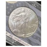 2023 AMERICAN SILVER EAGLE 1 TROY OZ .999 FINE SILVER IN CASE