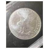2023 AMERICAN SILVER EAGLE 1 TROY OZ .999 FINE SILVER IN CASE