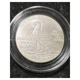 HALF TROY OZ .999 FINE SILVER INDIAN ROUND IN AIRTITE