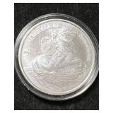 1 TROY OZ .999 FINE SILVER VALKYRIE ROUND IN AIRTITE