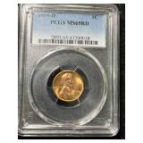 1964-D US LINCOLN CENT PCGS MS65RD