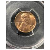 1964-D US LINCOLN CENT PCGS MS65RD