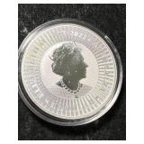 2023 AUSTRALIAN KANGAROO 1 TROY OZ .9999 FINE SILVER IN AIRTITE