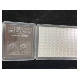 100 GRAMS .999 FINE SILVER VALCAMBI SUISSE BAR