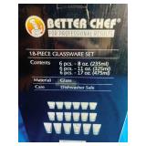 Better Chef Glassware Set of 15