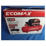 Ecomax 2-Gallon Hotdog Air Compressor with 11 Accessories