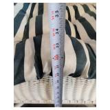 White Wicker Patio Set