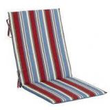 15 Pieces of StyleWell 18.5 in. W x 18.5 in. D High Back Universal Outdoor Cushion in Lake Stripe  Customer Returns See Pictures