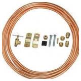 Lot of Everbilt 1/4 in. COMP x 1/4 in. COMP x 15 ft. Copper Ice Maker Installation Kit Customer Returns See Pictures