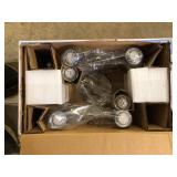 Hampton Bay 6-Light 4 ft. Chrome Integrated LED Track Lighting Kit Customer Returns See Pictures