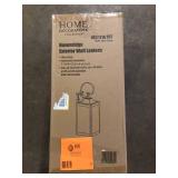 Home Decorators Collection Havenridge 23.2 in. 3-Light Matte Black Hardwired Outdoor Wall Light Lantern Sconce with Clear Glass (1-Pack)  Customer Returns See Pictures