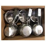 HALO H27 6 in. Aluminum Recessed Lighting Housing for Remodel Shallow Ceiling Insulation Contact Air-Tite (6-Pack)  Customer Returns See Pictures