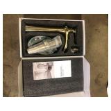 BWE Waterfall Tall Spout Single Hole Single Handle Vessel Sink Faucet in Brushed Gold Customer Returns See Pictures