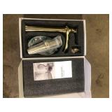 BWE Waterfall Tall Spout Single Hole Single Handle Vessel Sink Faucet in Brushed Gold Customer Returns See Pictures