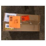 HKMGT 13.2 in. Black Motion Sensing Modern Porch Lights Outdoor Hardwired Wall Lantern Sconce with No Bulbs Included (1-Pack)   Customer Returns See Pictures