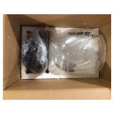 Home Decorators Collection Knollwood 7 in. 1-Light Black Bronze Vintage Brass Accents Industrial Mini Pendant Light for Kitchen Customer Returns See Pictures