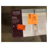 Home Decorators Collection Knollwood 7 in. 1-Light Black Bronze Vintage Brass Accents Industrial Mini Pendant Light for Kitchen Customer Returns See Pictures