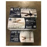 Lot of Assorted Ceiling Lighting Fans Various Models and Conditions Customer Returns See Pictures