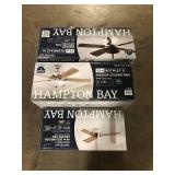 Lot of Assorted Ceiling Lighting Fans Various Models and Conditions Customer Returns See Pictures
