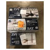 Lot of Assorted Ceiling Lighting Fans Various Models and Conditions Customer Returns See Pictures